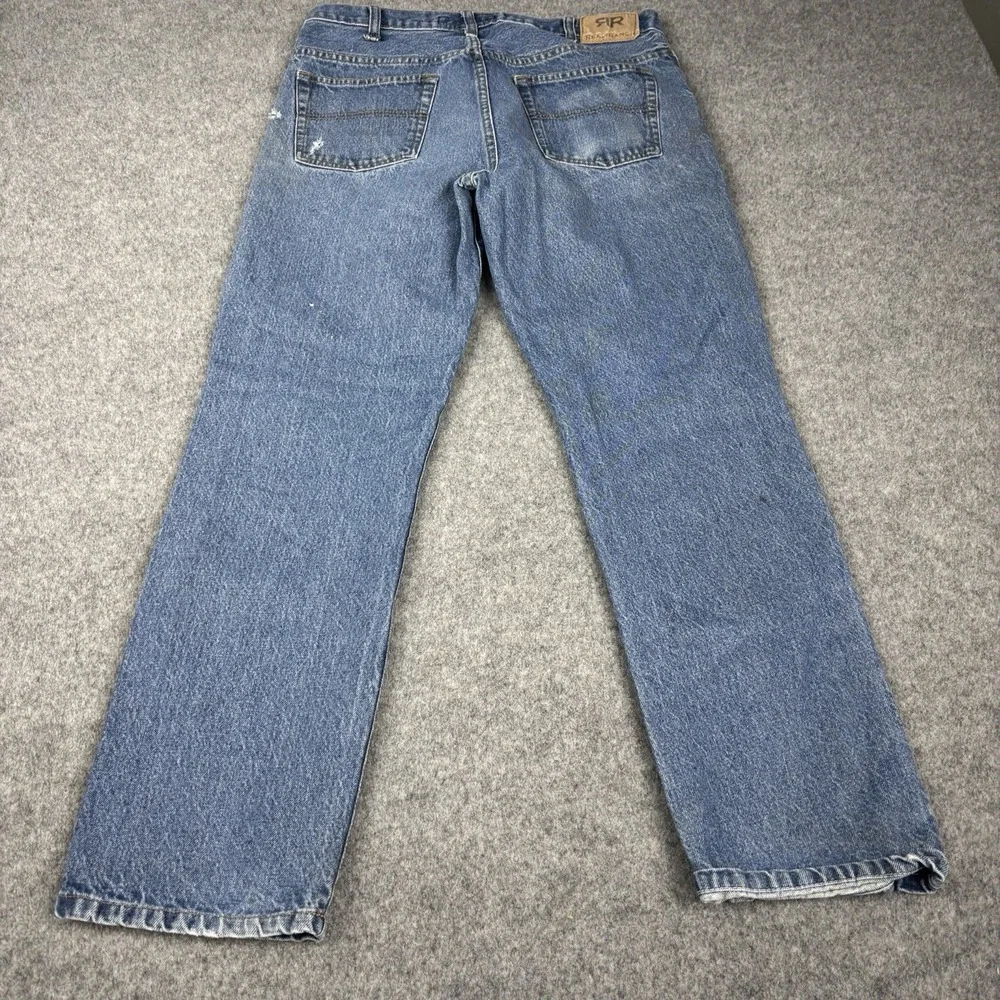 Real Ranch Premium‎ Jeans Mens 35x32 Lot Of 5 Western Cowboy Rodeo Painters Work
